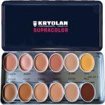 KRYOLAN Supracolor foundation palette 12 color