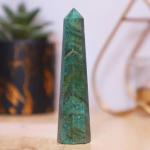 Crystal Divine Jade Crystal Showpieces For Home Decor Items & Decorative Items Crystal Pencil For Healing Crystal Tower Healing Crystal Stone Crystal Stone Healing stone Crystal Pencil For Healing