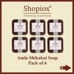 Shopiox Amla Soap - 500 G (Pack Of 6)