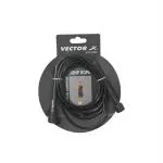 Vector X Black Nylon Skipping Rope