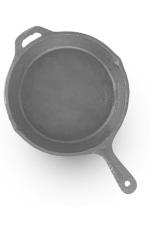 Pragyam Kitchen Ware pre Seasoned cast Iron frypan/Skillet with Long Handle/ 10inch/ 1.7 LTR Capacity 2.5kg/ Naturally nonstick 100% Toxin Free/Induction Friendly