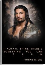Surmul Multicolor Sunboard Medium Roman Reigns Quotes Poster Motivational Wrestling Wwe Self Adhesive Sticker