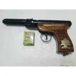 India Shop 360 Vintage Style Air Gun | Shooting Gun | AIRGUN Pistol For Plastic Bullet For Kids | No Licence Required