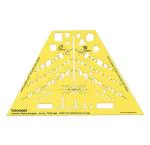 Traceease Electrical Drafting Isometric Piping Template Drawing Stencil,Designing Template Measuring Ruler