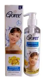 AKHK GOREE WHITENING BODY LOTION with Lycopene for Man and Women