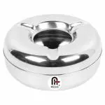 Mosaic Belly Stainless Steel Steel Cigarette Ash Tray 10.5 cm