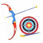 NAXUE Plastic Kids Archery Bow and Arrow with Target Board Toy Set Toy Set Above 8 Y