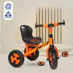 KIWI Kool Raptor Baby Tricycle, Kids Tricycle seat Age Upto 5+ Years (Capacity 25Kg, Black)