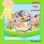 Laadla Baby Products Baby Walker Multi-Function Musical Foldable Walker with Music Toys Bar for Kids Male and Female Baby||White walker