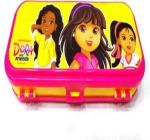 Skoodle Teeshubh Dora & Friends Amazing Double sided Pencil box for Kids dora Art Plastic Pencil Box (Set of 1, Multicolor)