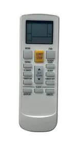 HDF Plastic Ac Remote No. 231C For Croma Ac(755)