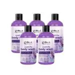 Globus Naturals Lavender Body Wash, 200 ml, Pack of 5