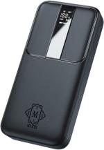 MI-STS DX30 Portable Power Station Fast Charger LED Power Display Inbuilt Cables, Lithium Polymer, Power Delivery 3.0 for Mobile)