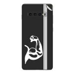GADGETSWRAP Printed Vinyl Skin Sticker for Samsung Galaxy S10 - PUSH HARDER