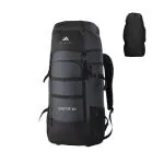 MOUNTILE QUESTER 60L Travel Backpack with Water Proof Rain Cover - Camping Hiking Rucksack Trekking Bag