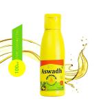 Aswadh Pure Coconut Oil Pack of 6 (100ml) Used for Skin Care, Cooking and Skin care