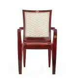 Chairman Modern Plastic Arm Chair | Gloss Finish | Ideal for Living Room, Office, Garden | Indoor & Outdoor Use | Strong and Stylish