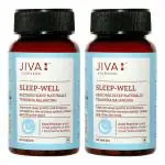 JIVA Sleep-Well Tablets - Restores Natural Sleep - Strengthens Nervous System - 120 Tablets Each - Pack of 2 (Pack of 2)