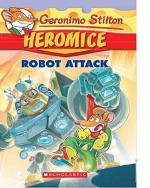 Heromice 2 - Robot Attack Paperback - Geronimo Stilton Scholastic (1 July 2015)