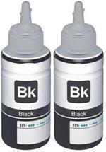 Technart Black Ink Bottle For Epson M100, M200 Printers (Set Of 2)