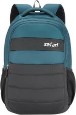 Safari Zoro 3, 34 Litres 2 Compartment Water Resistant Laptop Backpack, Polyester Bag for Men and Women, Spacious Bag for School/College/Office/Work/Travel, Blue