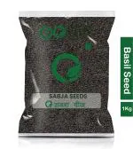 Goshudh Basil Seeds 1 kg Sabja Seeds