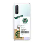 Emble Starbucks Designer Printed Silicone Case For Oppo Reno 3 Pro ( TPU | Soft , Oppo Reno 3 Pro | Multicolor )