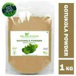 Shudh Online Gotu Kola powder (1 Kg / 1000 g), Vallarai, Gotukola Organic, Mandukaparni, Centella asiatica