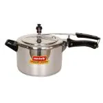 Sun-Kwik Smart Saver Dlx Silver Aluminium Pressure Cooker with Inner Lid 5 L