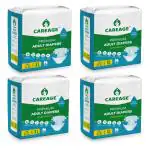 CAREAGE Premium Adult Diapers Extra Large, Waist Size (35