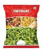 FORTUFAME Green 100G Whole Cardamom (Elaichi), Superior Aromalock Pack (Green Grade 7 to 8mm)