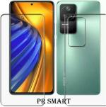 Prsky Front and Back Transparent Mobile Tempered Glass for Poco F4 5G