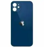 Imbi Blue Fiber Glass Back Panel For Apple Iphone 12 Mini