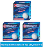 Atomic Dishwasher Salt 900 GM, Pack of 3