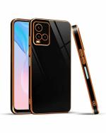 Mr. Case Vivo Y21 2021 and Vivo Y33S Black Silicone Flexible Back Cover Case