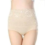 AARAM Apricot Tummy Tucker Underwear with Lace Panties for Women