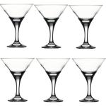 PASABAHCE (Pack of 6) 44410 Glass Set Cocktail Glass (190 ml, Glass, Clear)