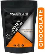Naturewell Protein Plus Body Building Gym Supplement Whey Protein Powder - Chocolate, 500 Gram