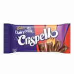 Cadbury Dairy Milk Crispello Chocolate Bar, 33g [Pack of 3] +Air Tight Storage Box