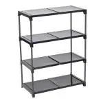 YMRR 4 step Multipurpose Rack -Color Black