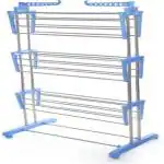 VIMART Space-Saving Stainless Steel Clothes Drying Rack: The Ideal Solution for Small Apartments and Homes (3 Layer)