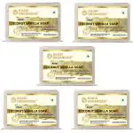 Khadi Organique Coconut Vanilla Soap | Natural Herbal Handmade Bathing Soap | Khadi Soap | Pack of 5