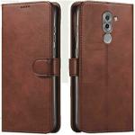Slugabed Flip Cover for Honor 6X | Magnetic Closurer| PU Leather Magnetic Wallet Back Cover Case (Brown)