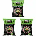 Roasted Flavoured Makhana - Minty Lime Flavored Fox Nuts - Phool Makhane Makana 70G Each - Pack of 3