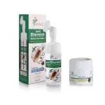 Organic glow Anti Blemish foaming facewash with Silicone Brush 25g D-Tan Cream CleanserWorth RS.125