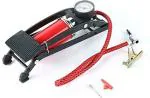 Urvi Kitchenware Red Aluminium, Carbon Steel Car And Bike Foot Operated Air Pump