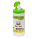 TODDLER BABY PRODUCTS All Skin Type Wet Aloe Vera And Lemon, Canister Infused Wipes 100 Pieces 9 x 9 x 21 cm