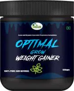 Inlazer Optimal Grow Weight Gain Powder, Lean Mass Weight Gainer Men Women, Whey Protein Weight Gainers/Mass Gainers (100 g, No Flavour)