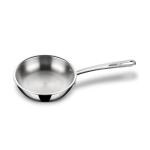 Stahl Triply Stainless Steel Artisan Frypan without Lid, 4436, 16cm, 0.6 Liters