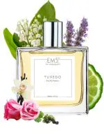 EM5 Tuxedo Unisex Perfume | Patchouli Amber Fresh Spicy Accords | Eau de Parfum Spray for Men & Women | Strong and Long Lasting Fragrance | Luxury Gift for Him / Her | 50 ml